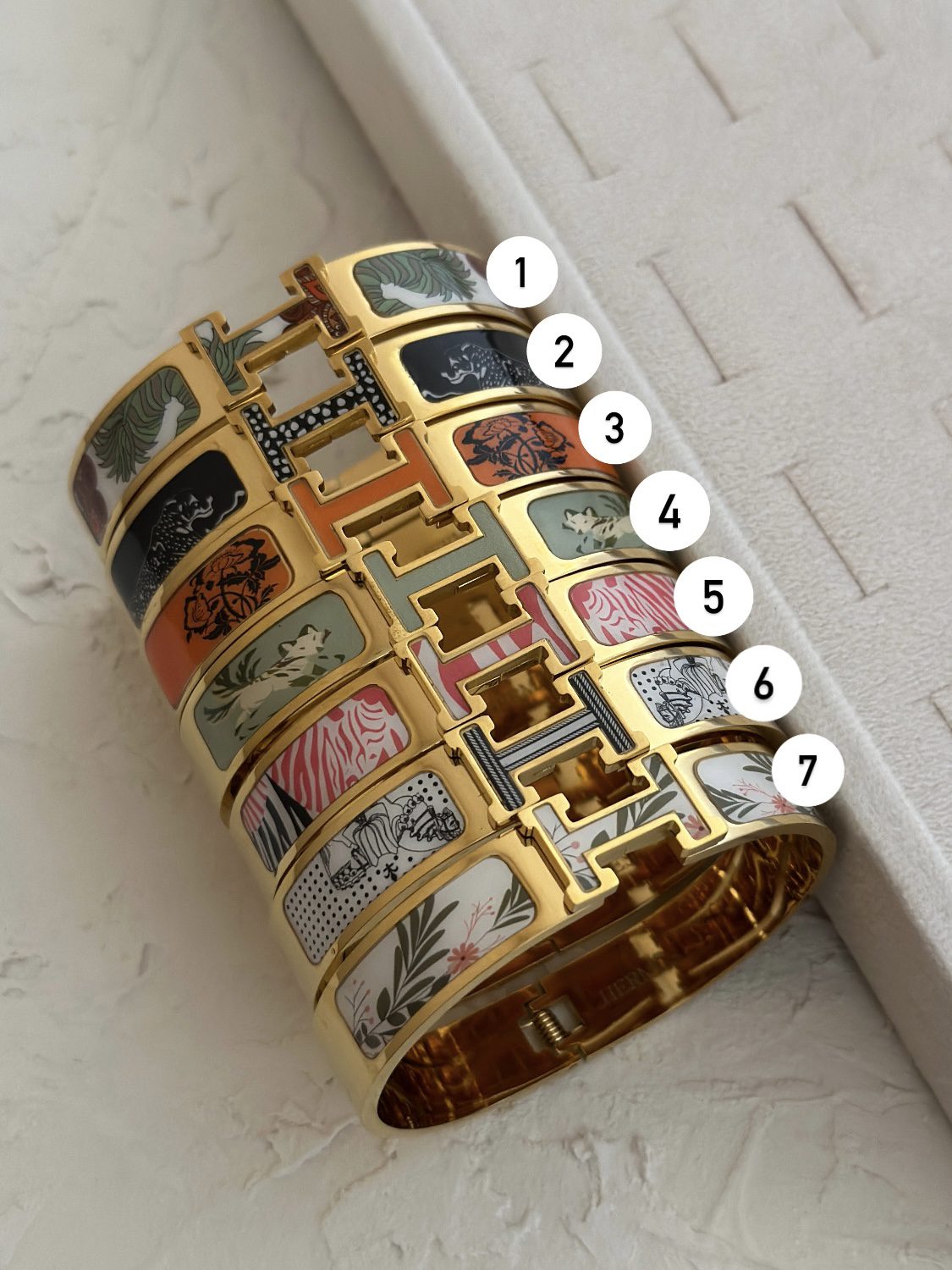 ART PRINT CLICK BRACELET