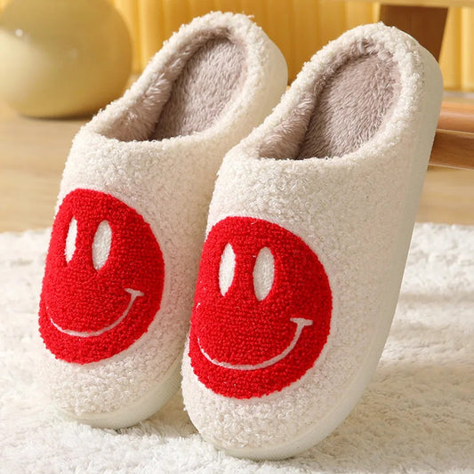 SMILEY SLIPPER RED