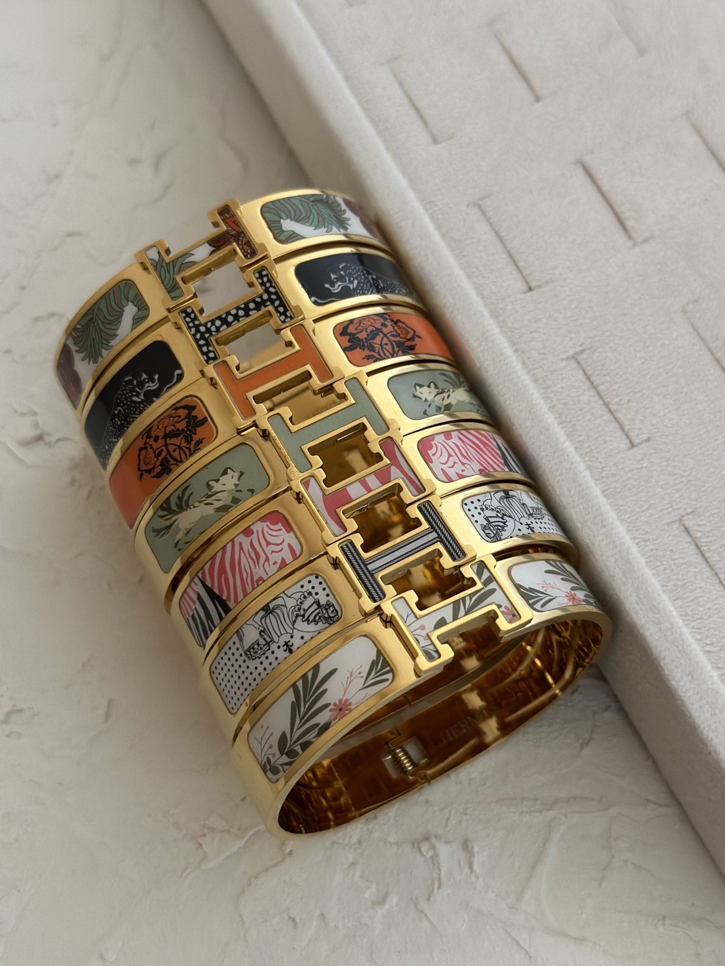 ART PRINT CLICK BRACELET