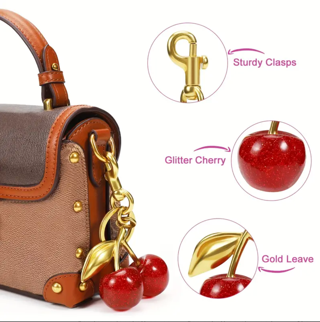 THE CHERRY KEYCHAIN