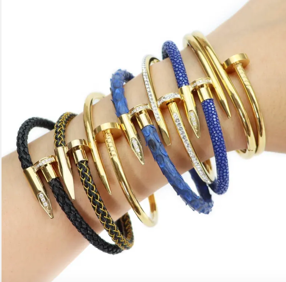 SPIKE BRACELET - GOLD