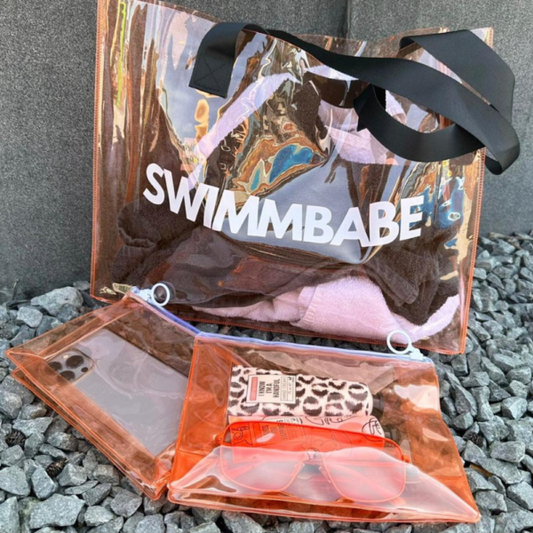 3 PIECE BEACHBAG - ORANGE