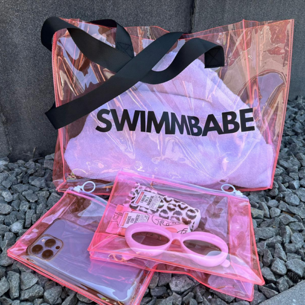 3 PIECE BEACHBAG - PINK