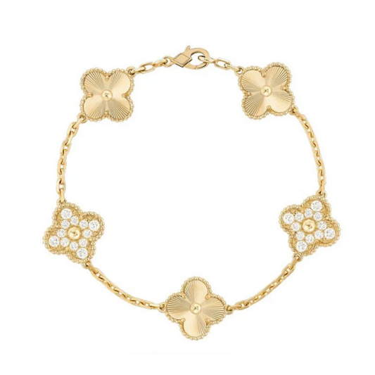 CLEVER BRACELET - GOLD DIAMOND