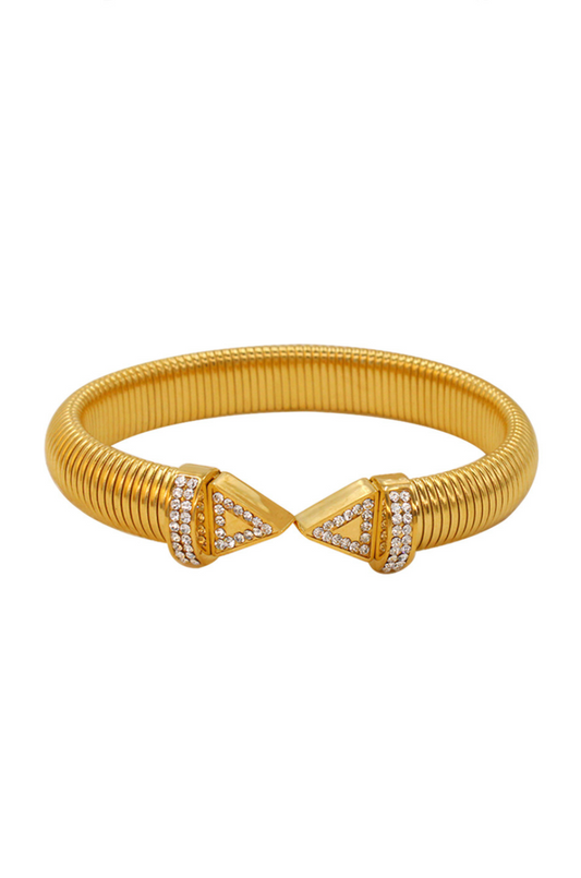 DIAMOND SNAKE BANGLE - 012