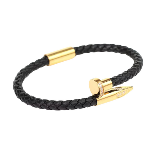 SPIKE BRACELET - BLACK DIAMOND